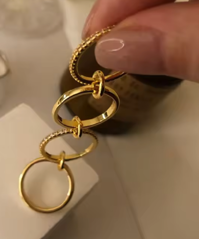 Multi Band Eternity Ring band