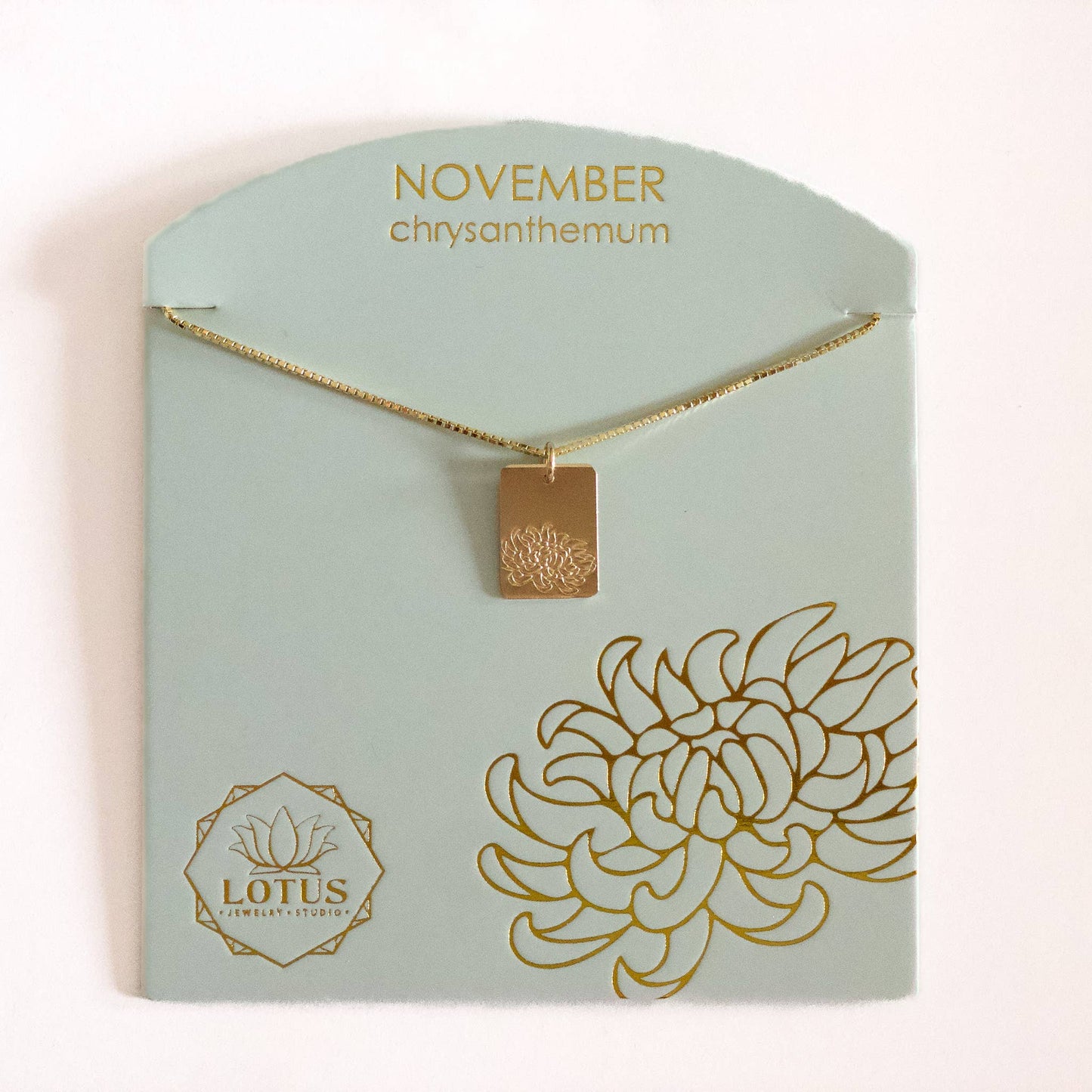 Birthflower Necklaces