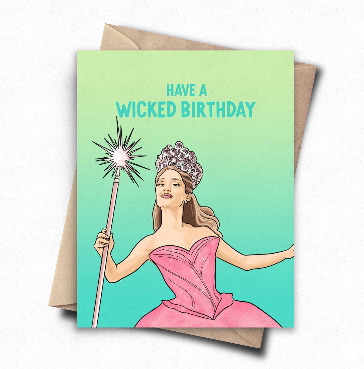 Wicked Birthday - Funny Pop Culture Movie Birthday Card
