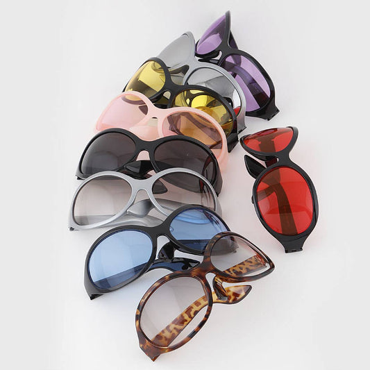 Bright Tinted Curve Sunglasses