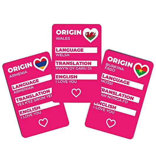 Trivia - How To Say I Love You Around the World