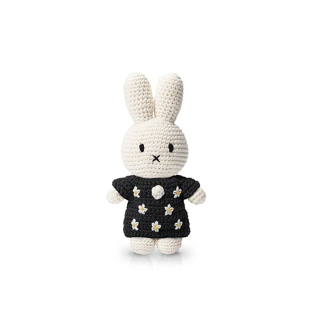 Crochet Miffy Little Flower Dress, Crochet Cute Bunny Doll