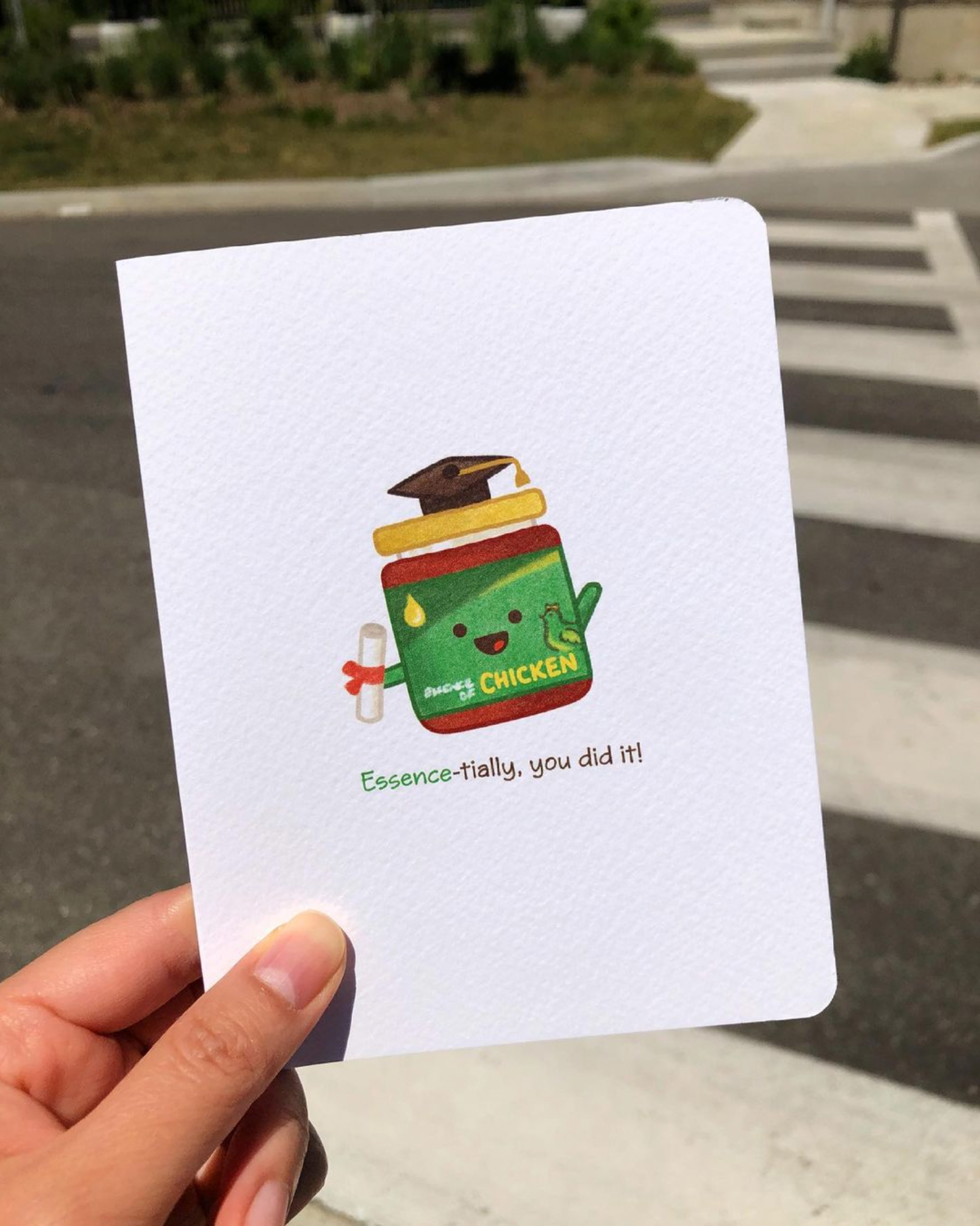 Essence-tially, You Did It! – Chicken Essence card