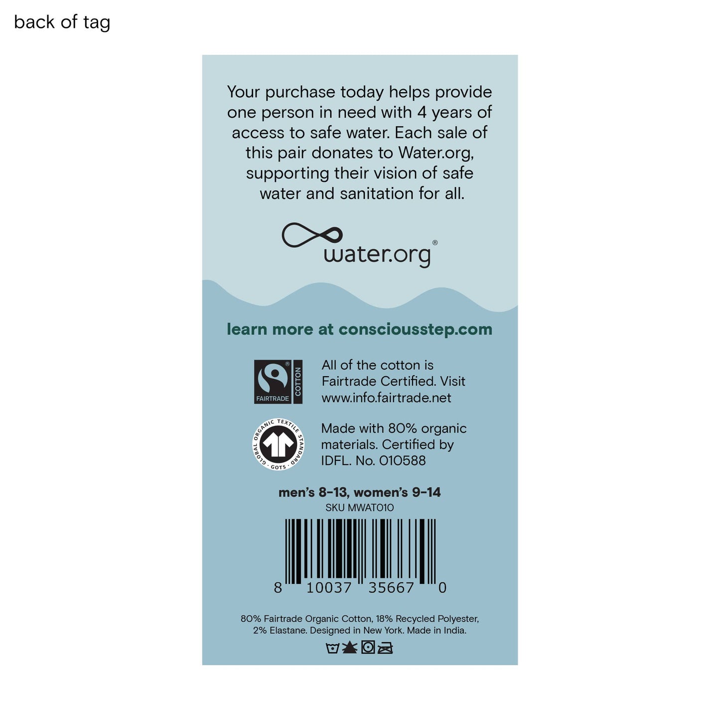 Socks that Give Water (Navy Umbrellas)