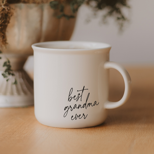 Best Grandma Ever 11oz Campfire Coffee Mug - Gifts