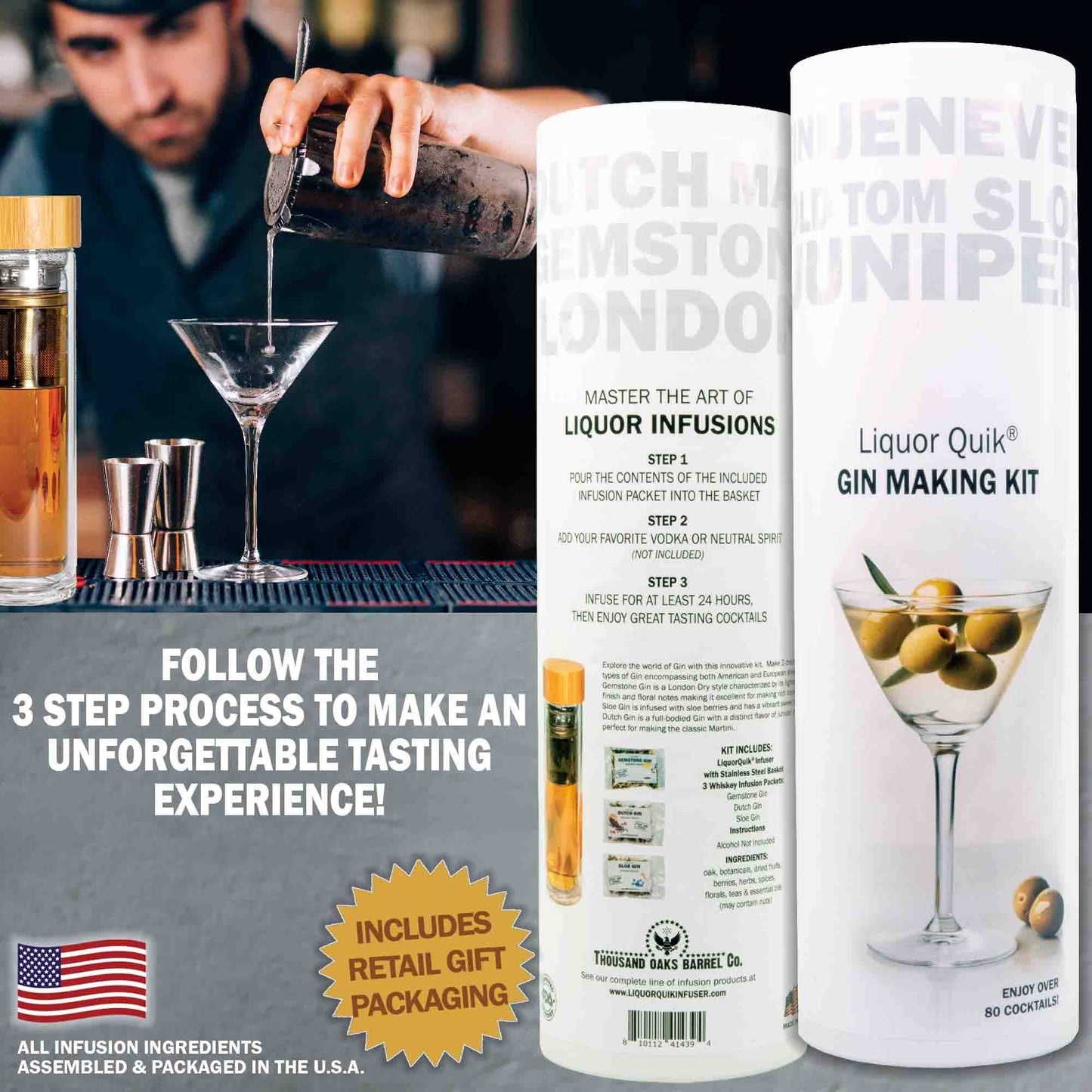 Liquor Quik Gin Making Kit