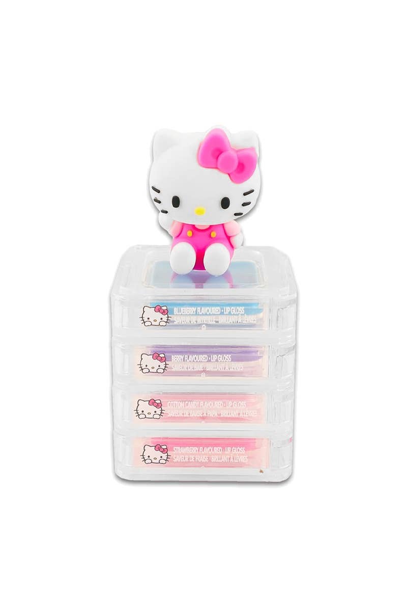Hello Kitty 4 Lip Gloss Set