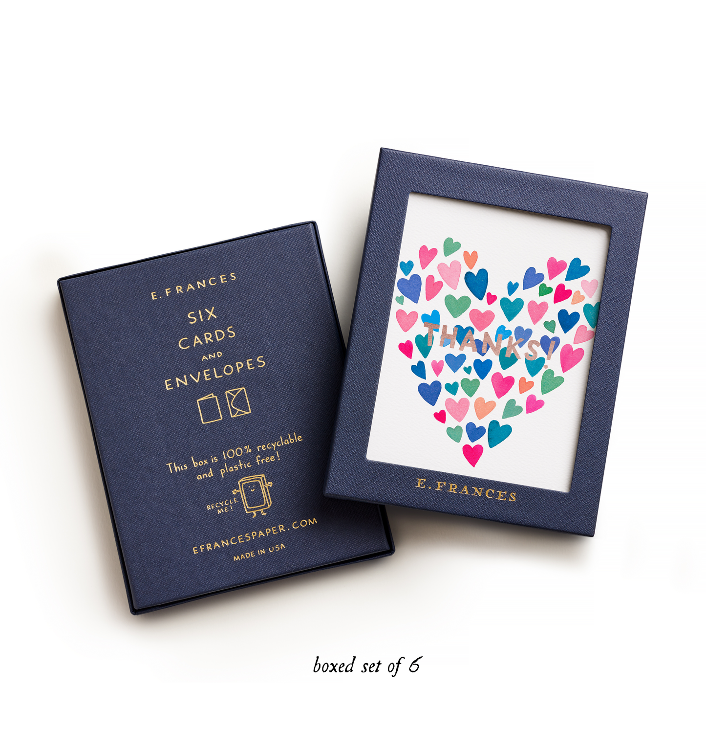 Many Hearts Thank You Greeting Cards