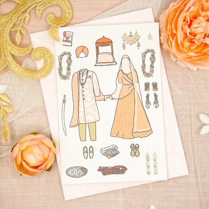 Indian (Sikh) Wedding Card