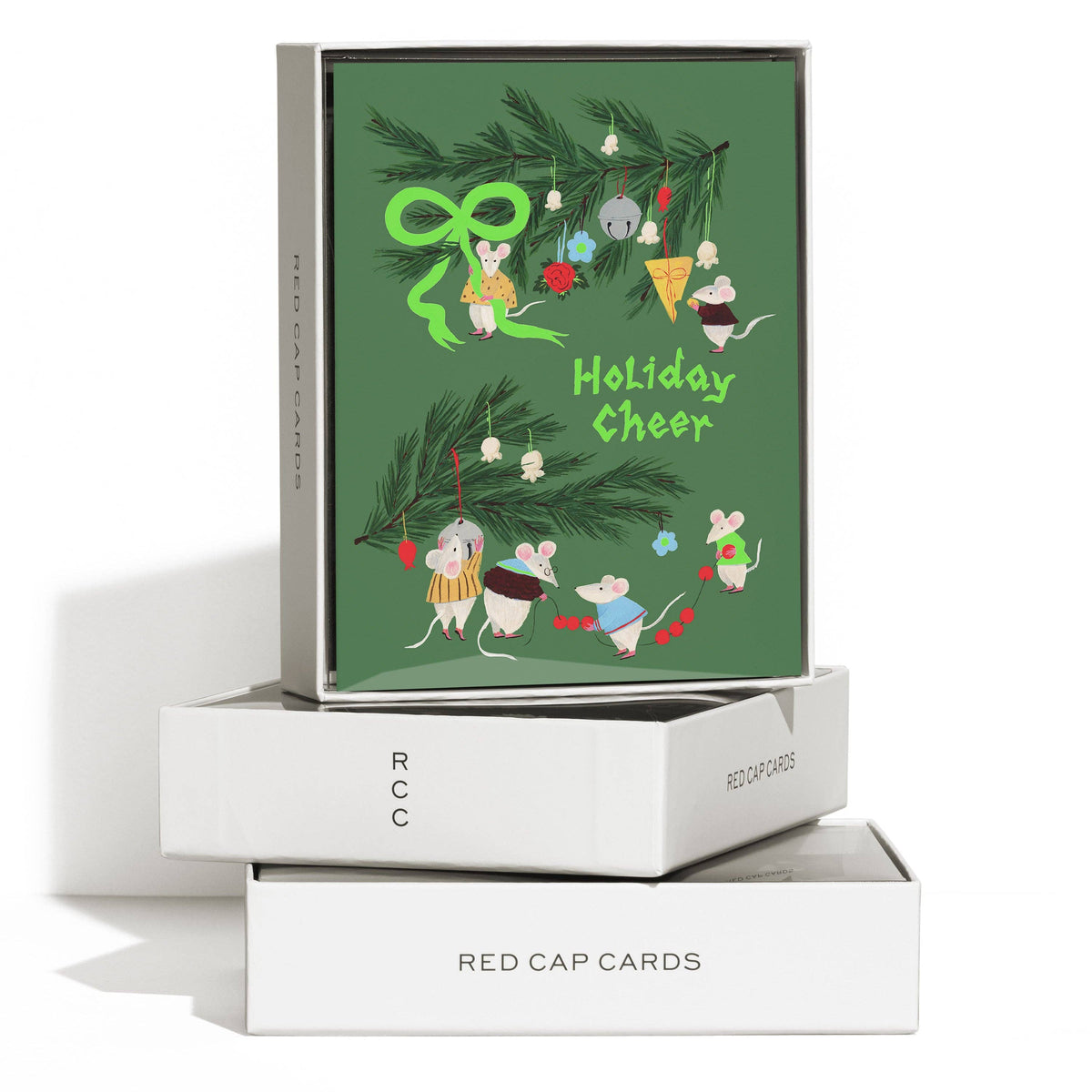 Cheerful Mice greeting card