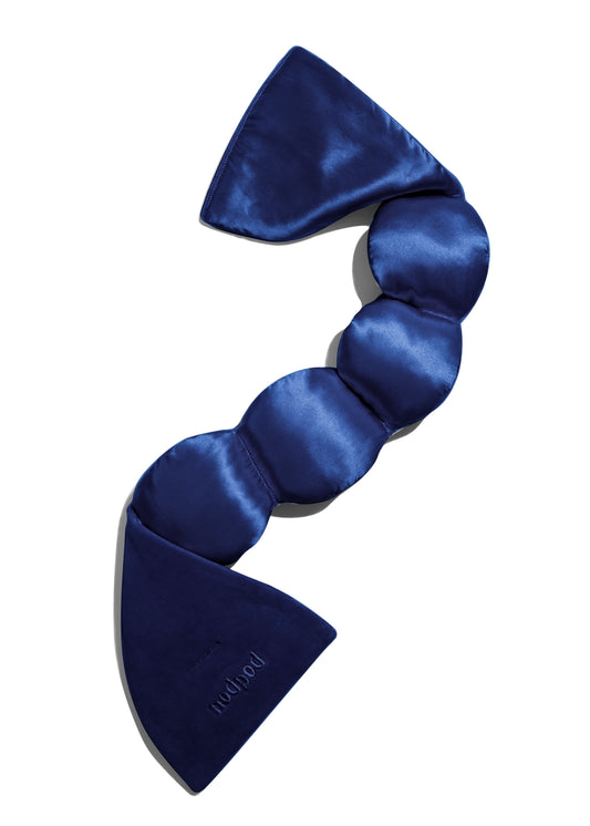 Silk Weighted Sleep Mask- Sapphire - Eye Mask