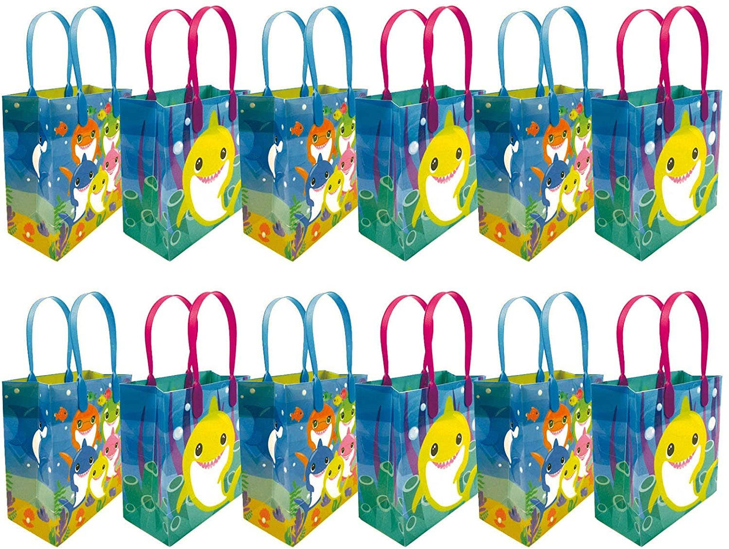 Shark Family Party Favor Bags Treat Bags