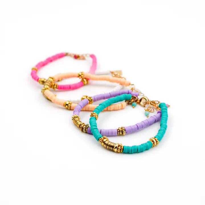 Asst Rubber Brclts Vanessa