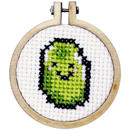 'Olive You Very Much' Mini Matchbox Cross Stitch Kit