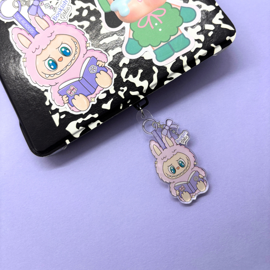 LaBookish Girlie| Bookish| Acrylic Charm| USB-C Charm