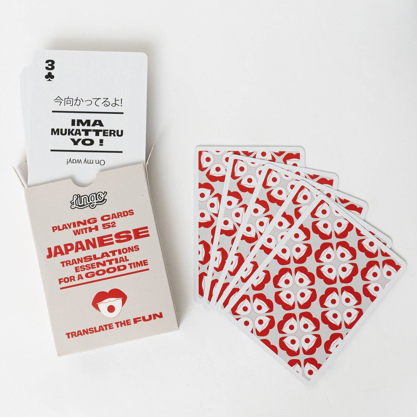 Japanese Travel Playing Cards in Tin Travel Case
