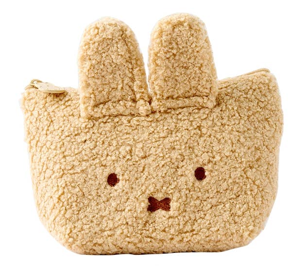 Miffy Face Fuzzy Cozy Multi Pouch
