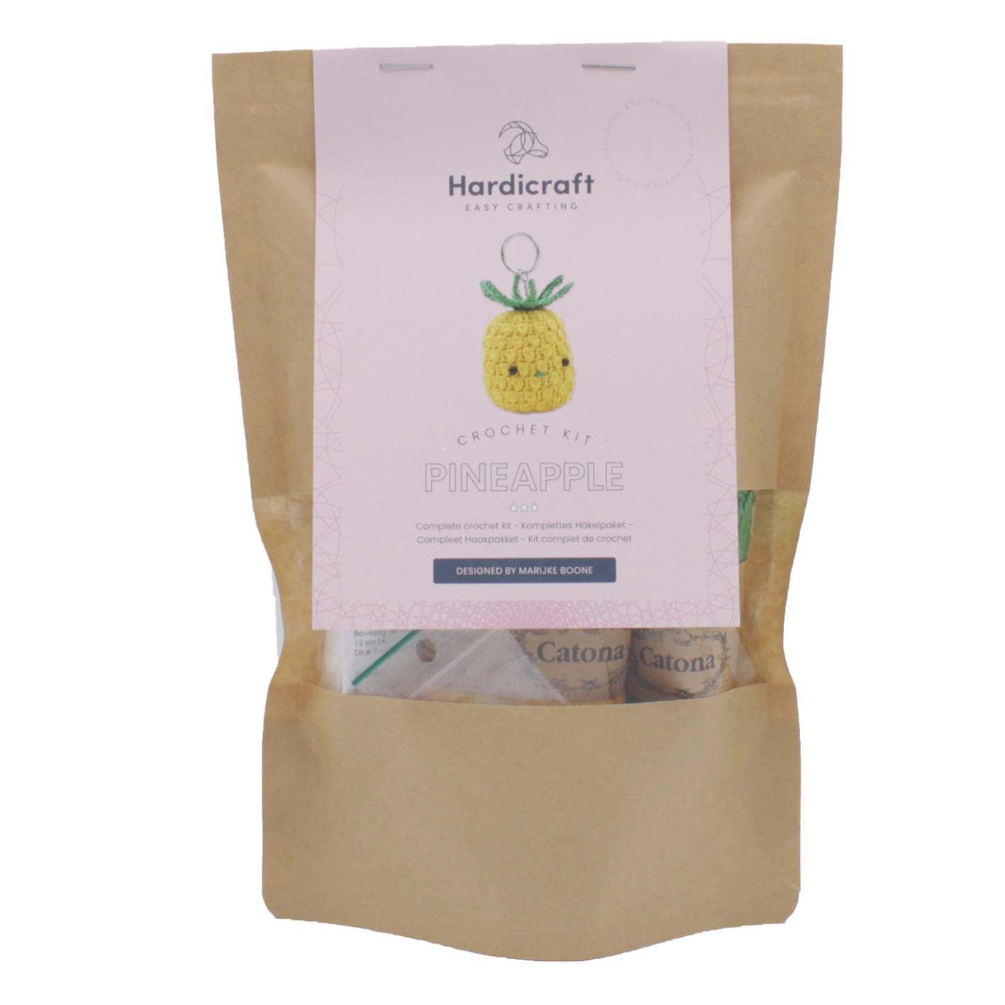 DIY Crochet Kit - Pineapple Bag Hanger