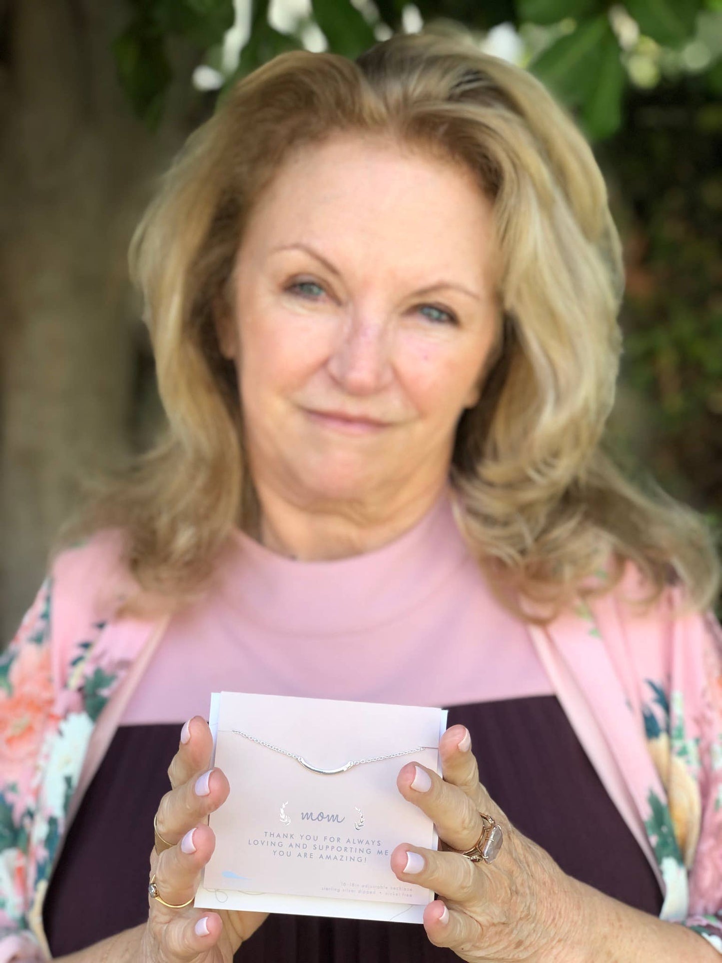 Best Day Ever Necklace + card/env - Mother of Bride