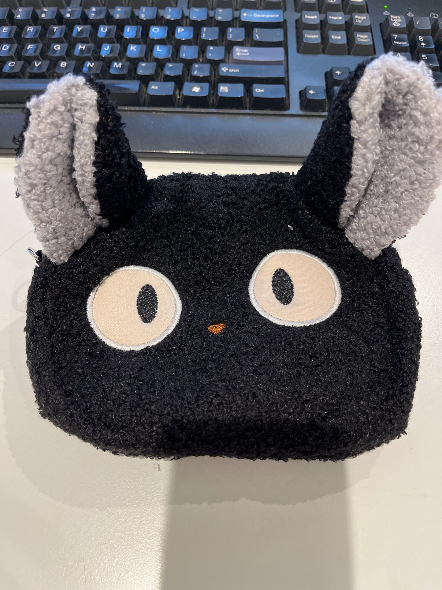Kiki's cat Jiji Face Bag with Strap