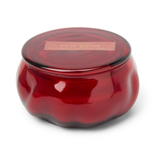 Basalt 10 Oz Organic Shaped Tinted Glass - Red, YUZU WOODS