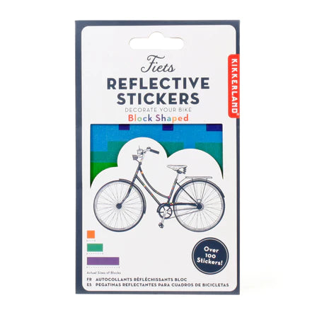 Rainbow Blacks Reflect Bikestickers - Front & Company: Gift Store