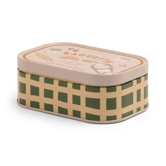 Bistro 4.5oz Printed Tin -French Baguette