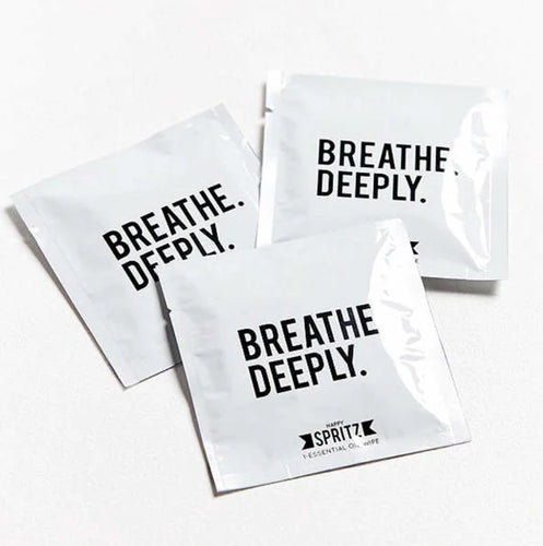 Breathe Deeply Essential Oil Towelettes - Front & Company: Gift Store