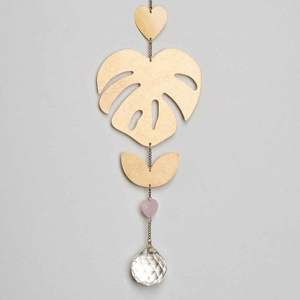 Scout Curated Wears Brass, Semi Precious Gemstones and Cyrstal Suncatchers