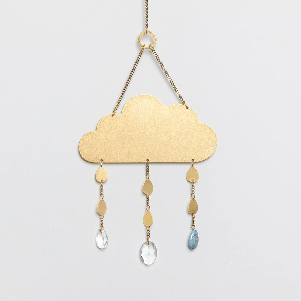 Scout Curated Wears Brass, Semi Precious Gemstones and Cyrstal Suncatchers