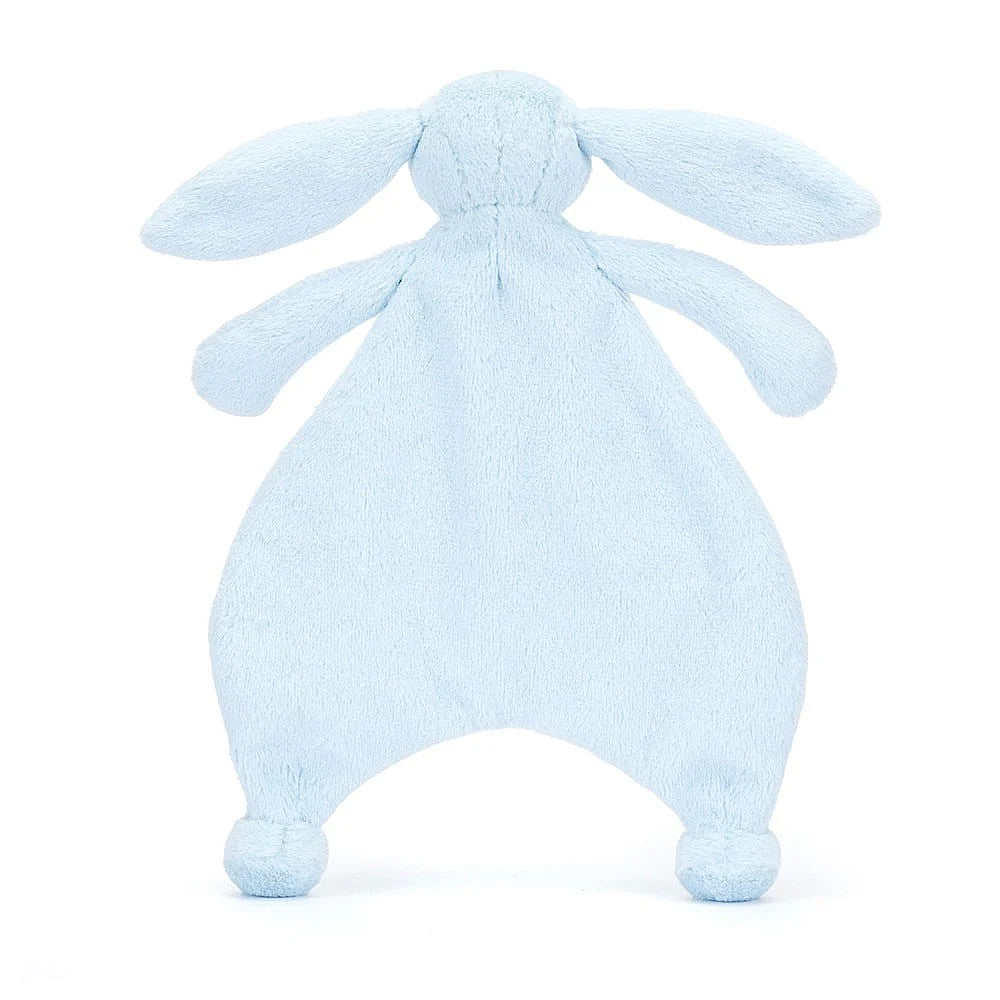 Jellycat Bashful Blue Bunny Comforter (Recycled Fibers)