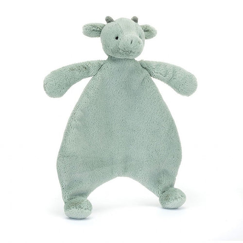 Jellycat Bashful Dragon Comforter (Recycled Fibers) - Front & Company: Gift Store