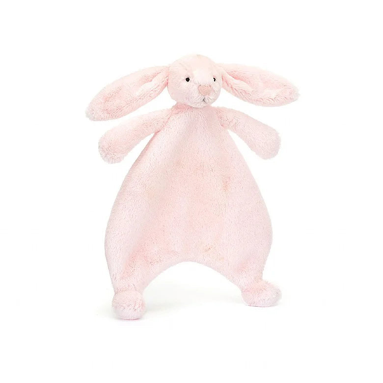 Jellycat Bashful Pink Bunny Comforter (Recycled Fibers)