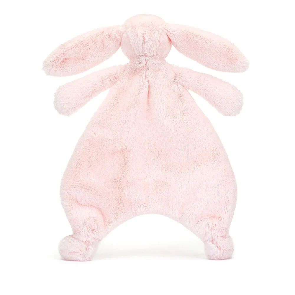 Jellycat Bashful Pink Bunny Comforter (Recycled Fibers)