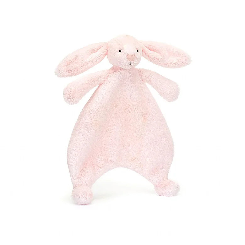Jellycat Bashful Pink Bunny Comforter (Recycled Fibers)