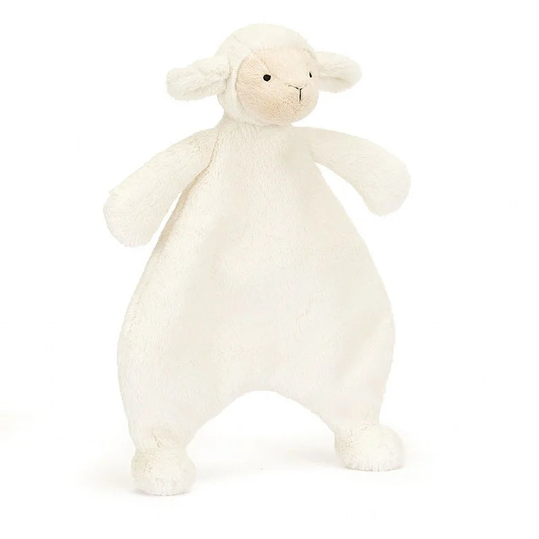 Jellycat Bashful Lamb Comforter (Recycled Fibers)