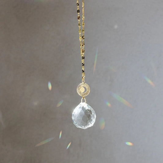 Pocket Suncatcher - Radiating Moon