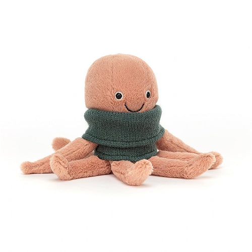 Jellycat Cozy Crew Octopus - Front & Company: Gift Store