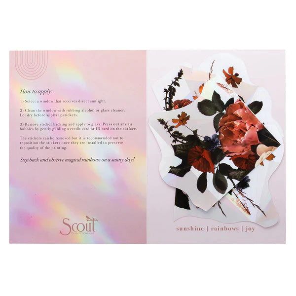 Scout Curated Wears Various Styles Vinyl Suncatcher Stickers