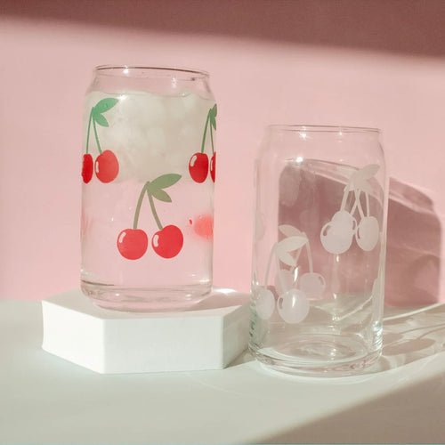 Cherry Cold Color Changing Cup - Front & Company: Gift Store