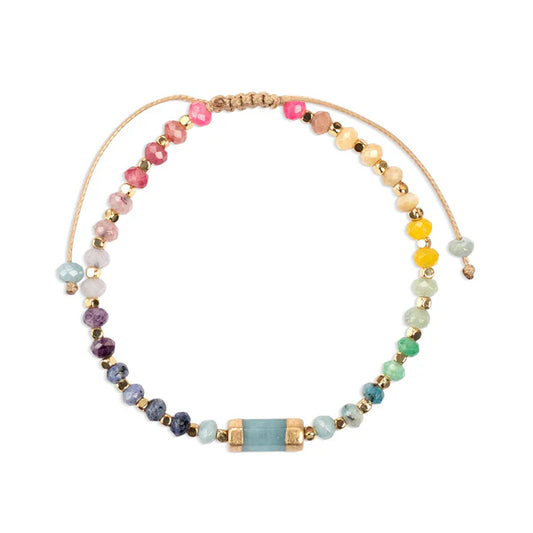 Chakra Glow Bracelet Communication/Throat/Gold