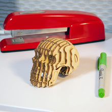 Load image into Gallery viewer, Skull 3D Wooden Puzzle
