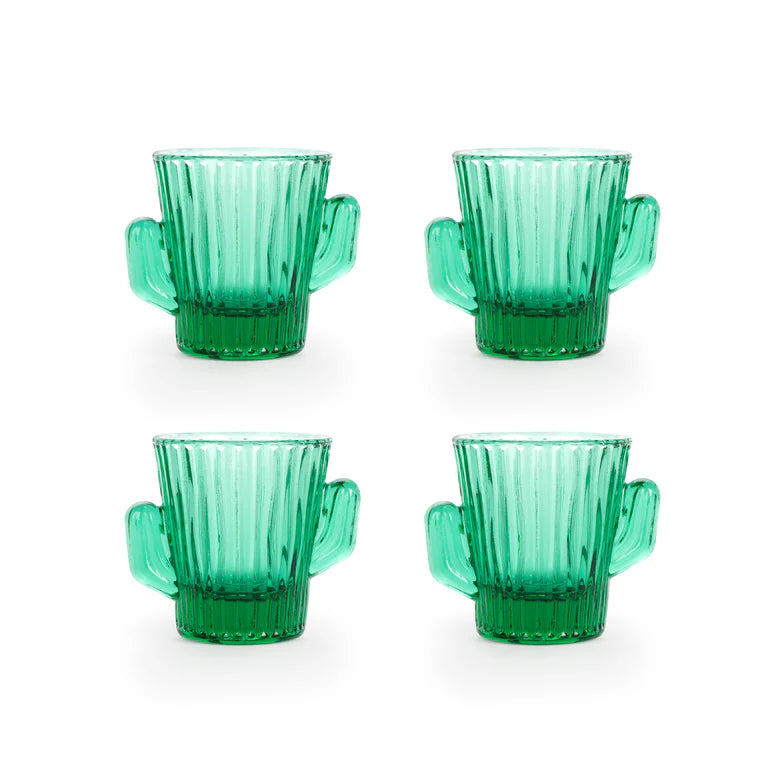 Cactus Shot Glasses S/4