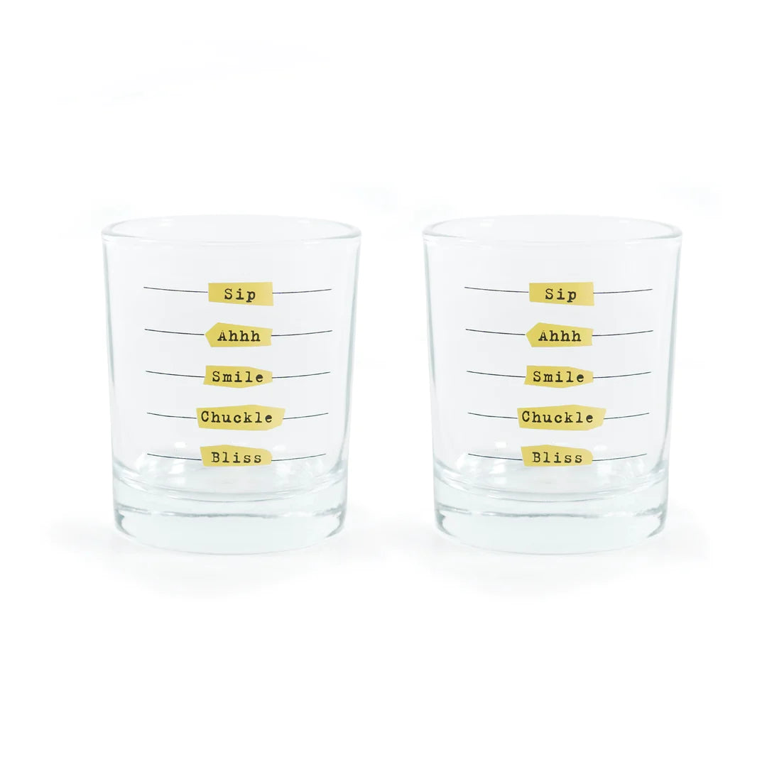 Five Stages To Happiness Glasses