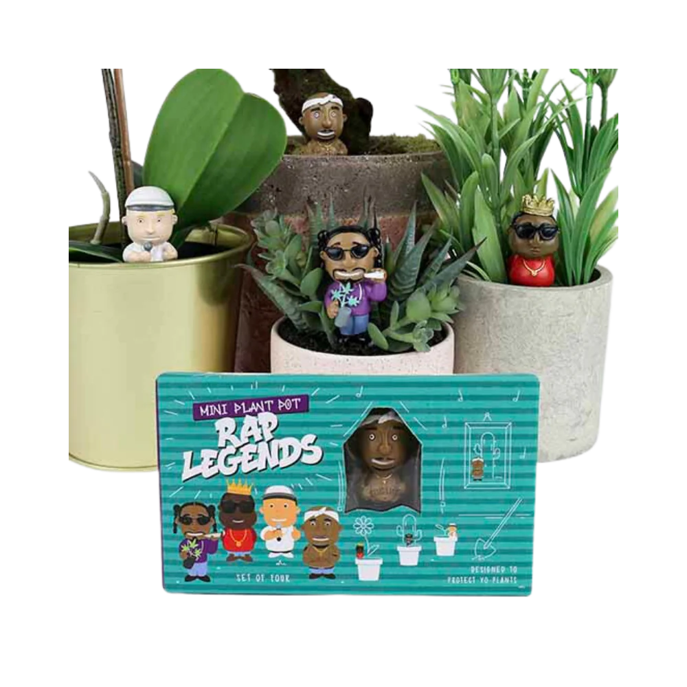 Plant Pot Markers - Rap Legends Gnome Planters