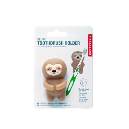 Sloth Toothbrush Holder - Front & Company: Gift Store