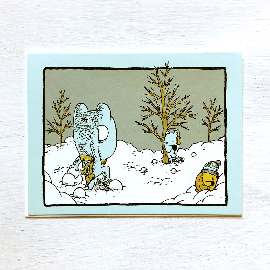 Snowball Fight Holiday