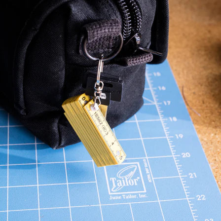 Folding Ruler Keychain