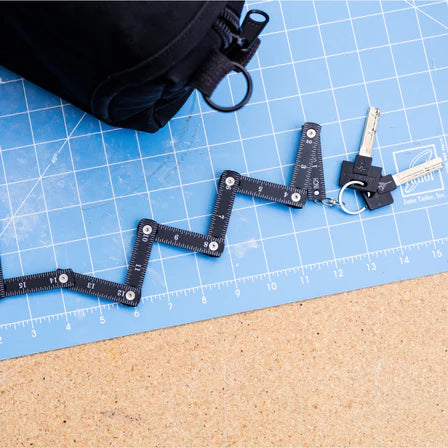 Folding Ruler Keychain