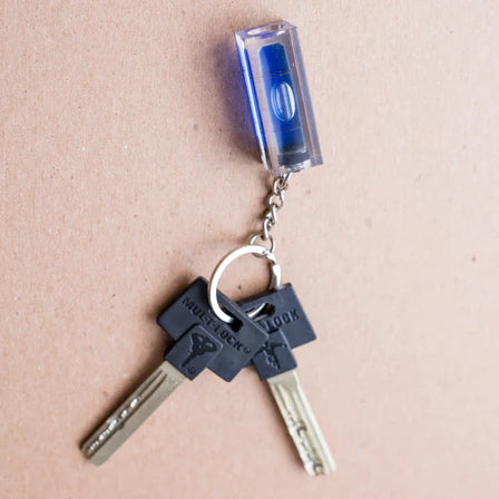 Level Keychain Blue/Green Assorted